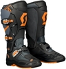 Scott 550 Motocross Boots,  grey-orange,  Size 45,  grey-orange,  Size 45