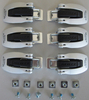 Scott 550 Motocross Buckle,  white,  white,  Size One Size
