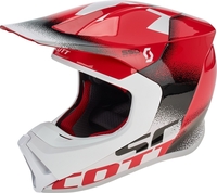 Scott 550 Noise Motocross Helmet,  black-red,  Size XL,  black-red,  Size XL