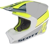 Scott 550 Split ECE Motocross Helmet,  blue-yellow,  Size S,  blue-yellow,  Size S