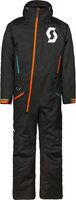 Scott Back-X Dryo One Piece Snowmobile Suit,  black,  Size 2XL