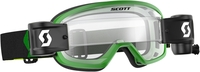 Scott Buzz Pro WFS Kids Motocross Goggles,  black-green