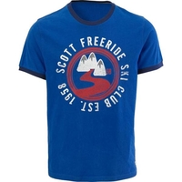 Scott Club Tee Blue,  Size S,  blue,  Size S