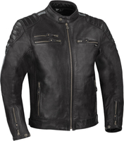 Segura Ventura Motorcycle Leather Jacket,  black,  Size M for Men