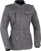 Segura Woodstock Ladies Motorcycle Textile Jacket,  grey,  Size XS for Women,  grey,  Size XS for Women