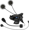 Sena 10C Pro Bluetooth Communication System and Action Camera,  black,  black,  Size One Size