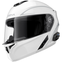 Sena OutRush R Helmet,  white,  Size 2XL,  white,  Size 2XL