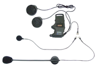 Sena SMH10/SMH10S Helmet Clamp Kit Microphone & Wired Microphone,  black