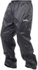 SHAD BLACK RAIN PANTS SZ S,  black
