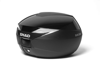 SHAD COVER PLATE SH39 BLACK METAL,  black