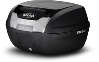 SHAD *COVER SH40 BLACK METAL SHAD,  black
