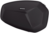 SHAD E48 SR Saddlebags,  black