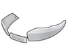 SHAD GREY TITANIUM SH48 SIDE BAND,  grey