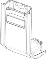 SHAD LOWER PART TR37 LOCKING SYSTEM