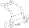 SHAD LOWER PART TR47 LOCKING SYSTEM