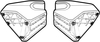 SHAD SET 3ER POINT FIXATION SH36