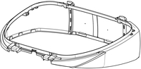 SHAD SET FRAMES SH58X/SH59X,  Size 65 cm,  Size 65 cm