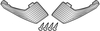 SHAD SET REFLECTOR WHITE R/L SH36,  white