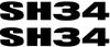 SHAD SET SIDE STICKER SH34