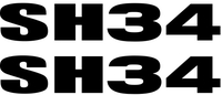SHAD SET SIDE STICKER SH34