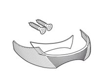 SHAD SH33 WHITE REFLECTOR 2011,  white