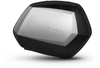 Shad SH35 Side Cases,  black-silver,  black-silver