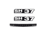 SHAD SH37 "SHAD" STICKERS
