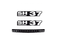 SHAD SH37 "SHAD" STICKERS