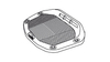 SHAD SH37 TOP CASE PLATE,  Size 40 cm,  Size 40 cm