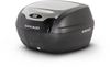 Shad SH40 Alu Look Topcase,  black-silver,  black-silver