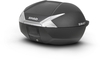 Shad SH47 White Reflector Topcase,  black,  black