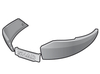 SHAD SH48 SIDE BAND DARK GREY,  grey