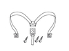 SHAD SH49 & SH50 FLEXIBLE STRAP
