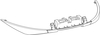 SHAD SH58X WHITE REFLECTOR,  white