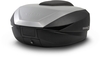 Shad SH59X Topcase,  black-silver,  black-silver