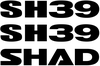 SHAD STICKERS SH39