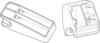 SHAD TERRA SIDE CASE FITTING BRACKET