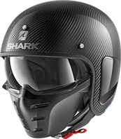 Shark-S-Drak Carbon Jet Helmet,  Size M,  Size M