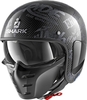 Shark-S-Drak Freestyle Cup Jet Helmet,  grey,  Size S,  grey,  Size S