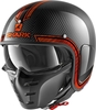Shark-S-Drak Vinta Jet Helmet,  orange,  Size S,  orange,  Size S
