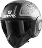 Shark Street-Drak Tribute RM Jet Helmet,  grey,  Size M,  grey,  Size M