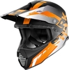Shark Varial Anger Motocross Helmet,  black-orange,  Size M,  black-orange,  Size M