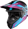 Shark Varial Anger Motocross Helmet,  black-purple,  Size XS for Men