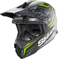 Shark Varial Replica Tixier Mat Motocross Helmet,  black-green,  Size XL,  black-green,  Size XL