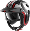 Shark X-Drak 2 Thrust R Jet Helmet,  black-white-red,  Size M,  black-white-red,  Size M