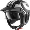 Shark X-Drak 2 Thrust R Jet Helmet,  black-white,  Size L,  black-white,  Size L