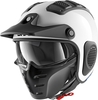 Shark X-Drak Blank Jet Helmet,  white,  Size XS,  white,  Size XS