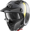 Shark X-Drak Terrence Mat Jet Helmet,  grey-yellow,  Size XS,  grey-yellow,  Size XS