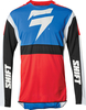 Shift 3Lack Race 2 Motocross Jersey,  red-blue,  Size S,  red-blue,  Size S