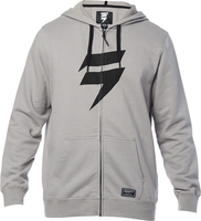 Shift Corp Zip Fleece Hoodie,  grey,  Size L,  grey,  Size L